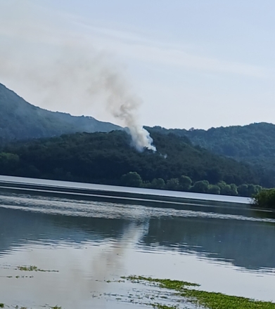 산림당국 전북 고창군 산불발생.. 진화 완료