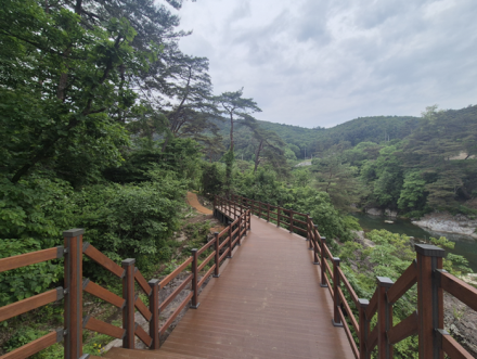 탁사정 산책로 개방, 자연 친화적 힐링 공간 제공