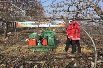 고창군산림조합, 영농부산물 파쇄 지원… 산불 예방·퇴비 활용 ‘일석이조’