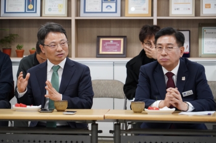 박은식 산림현장 소통 강화…산림청장, 양평서 임업인 애로 청취