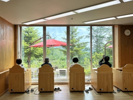 횡성숲체원, 장기요양 종사자 대상 산림치유캠프 운영