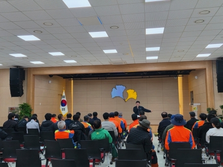 수원국유림관리소, 산림사업장 안전의식 강화 위한 교육·캠페인 실시