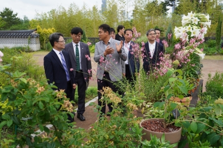 박은식 산림청장, 대한민국 정원식물 전시품평회 시상식 참석