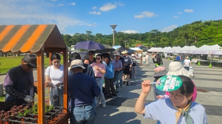 제천 숲푸드&마켓 페스티벌 성황…이틀간 1만1천여 명 방문