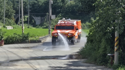 영암국유림관리소, 산불진화장비 활용해 폭염 피해 예방 총력