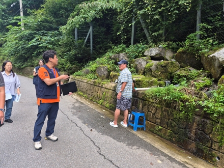 평창국유림관리소, 휴가철 산림계곡 불법행위 집중 단속
