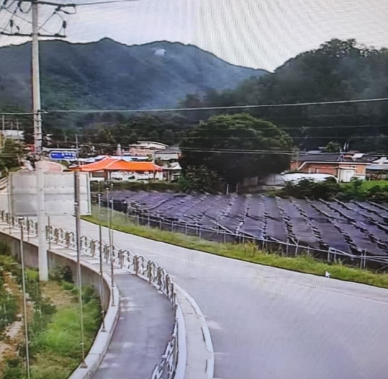 강원 춘천시 사북면 산불 발생.. 진화 중