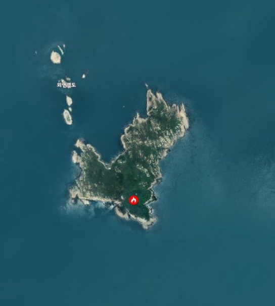 충남 보령시 오천면 산불 발생.. 진화 중