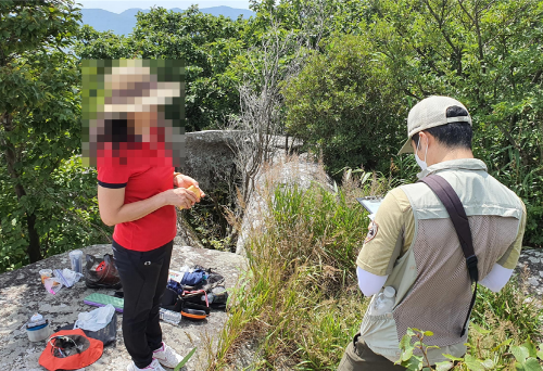 한려해상국립공원, 가을 성수기 「불법·무질서행위 집중단속」 실시