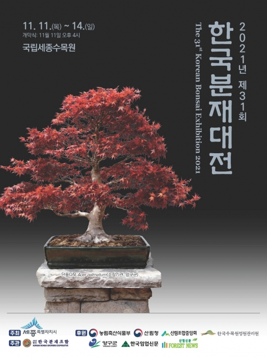 2021 제31회 한국분재대전 개최