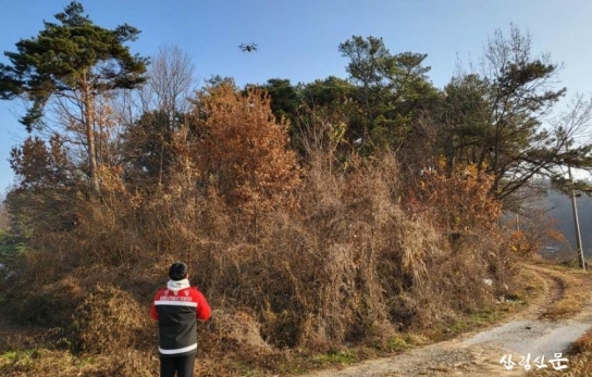 산림청 정읍국유림관리소, 국유림 하늘에서 관리한다!