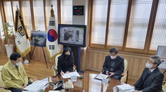 남태헌 산림청 차장, 주낙영 경주시장 면담