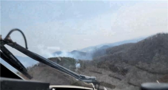 <1보> 경기 안산 산불발생... 산림당국 진화중