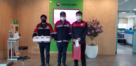 남부지방산림청장, 중부지방산림청 산불재난특수진화대 격려 방문