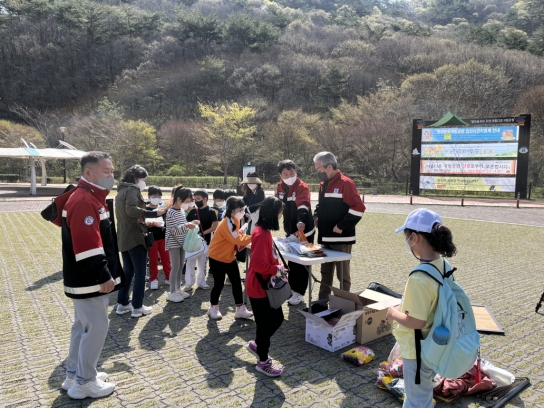 산림청 정읍국유림관리소, 산불조심 및 산림정화 캠페인 실시