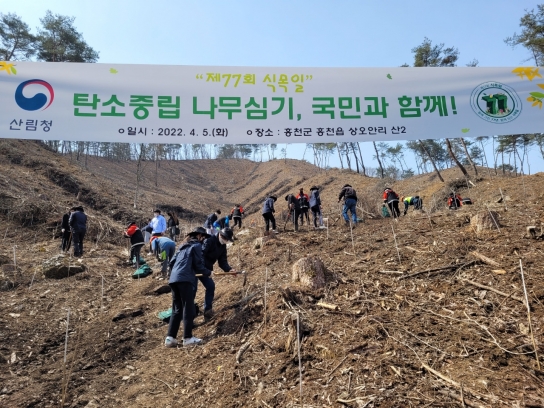 미래 산림 인재들과 함께 나무심기로 미래 희망을 심다