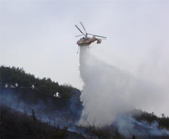 <완료> 경기 안산 산불... 1시간 9분 만에 진화완료
