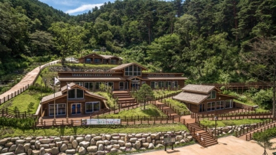 '치유의 숲'에서 지역 특산물 구입 가능