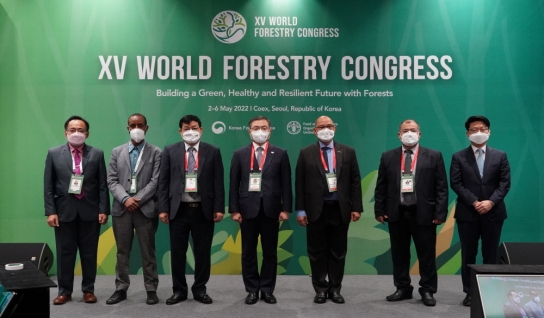 “제15차 세계산림총회(World Forest Congress)를 통해 평화산림이니셔티브(PFI) 확대추진 계기 만들어“