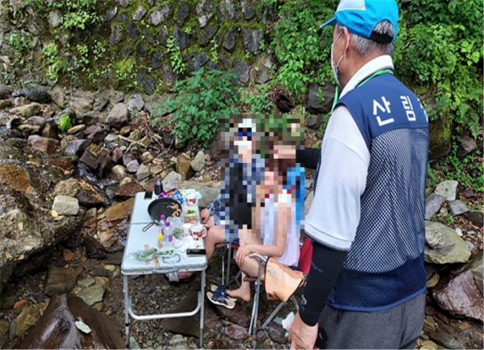 여름철 산림 내 불법행위 특별단속 실시