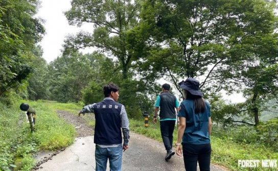 무주국유림관리소, 가을철 산림 내 불법행위 특별단속 실시!!