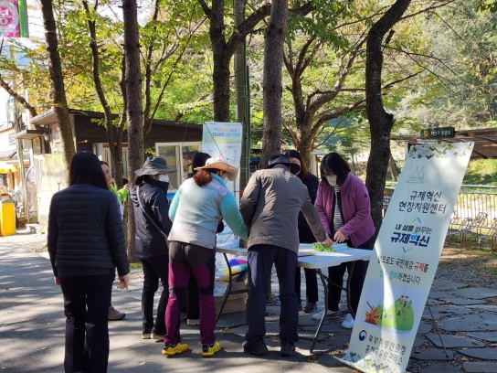 홍천국유림관리소, 규제혁신․적극행정 캠페인 실시