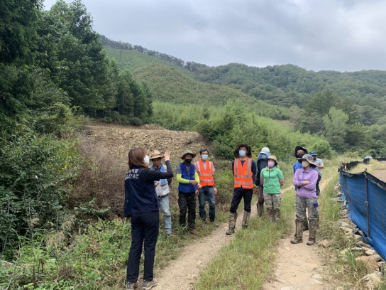 정읍국유림관리소, 덩굴류 집중제거 사업장 안전교육 실시