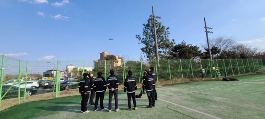 “순천국유림관리소, 가을철 산불드론 감시단 운영”