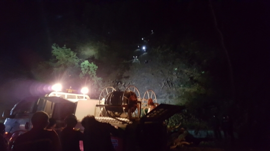 충남 공주 산불발생.... 1시간 42분만에 주불 진화완료