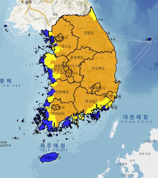 이번주, 소각행위로 인한 산불발생위험 급증 예상