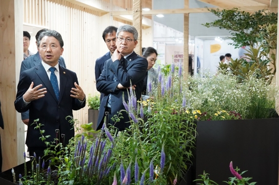 남성현 산림청장, 2023년 K-농산어촌 한마당 개막식 참석