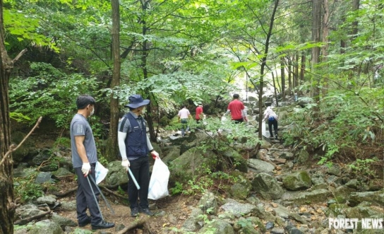 순천국유림관리소,휴가철 산림 내 불법행위 뿌리 뽑는다!