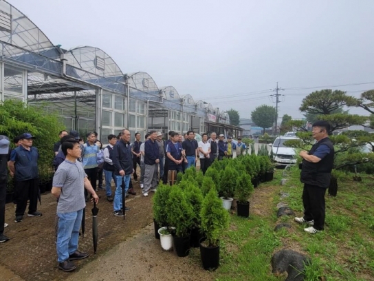 파주시산림조합, 조경관리근로자 대상 여름철 조경수 관리방법 교육