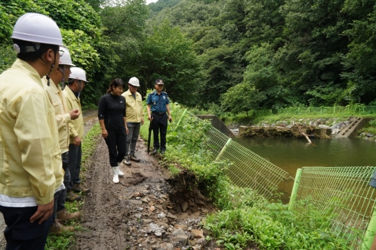 산림청, 경찰청과 합동으로 산사태 우려지역 현장점검 실시