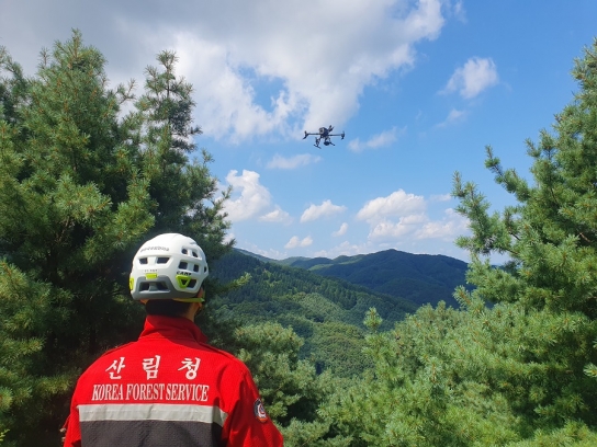 산림청 춘천국유림관리소, 소나무재선충병 방제! 드론 정밀예찰로 핀셋 대응