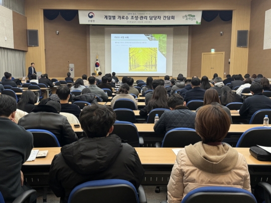 올겨울 가로수 가지치기는 이렇게 해요