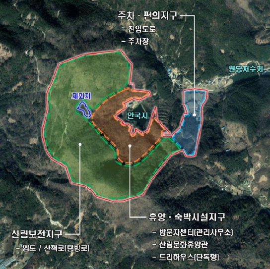 당진시, 정미면 수당리 일원 ‘자연휴양림’ 지정