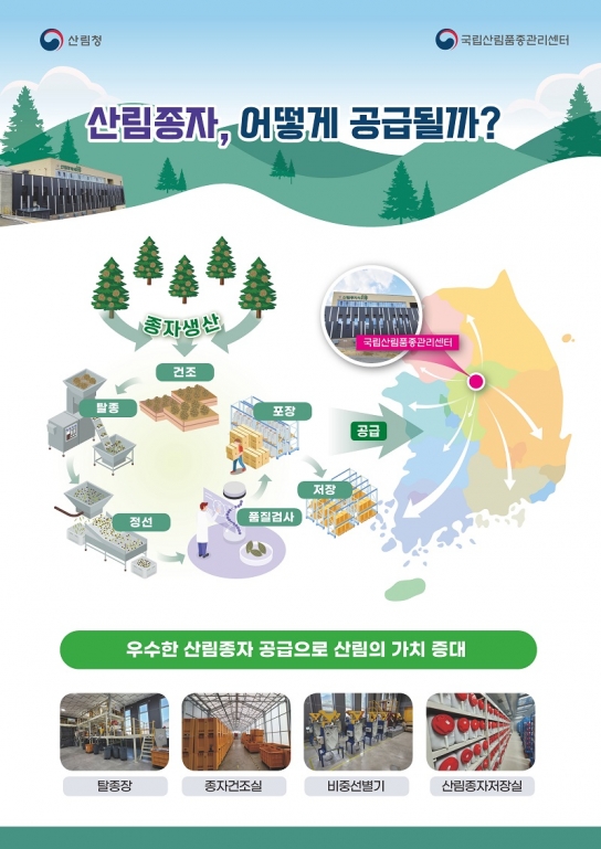 산림종자도 맞춤 시대, 기후변화 대비 종자공급!