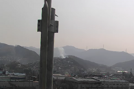 경기 동두천시 보산동 산불발생... 진화완료