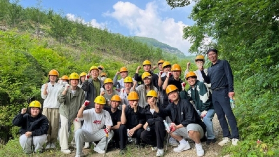 원광대학교 학생들과 함께하는 숲가꾸기 행사 개최