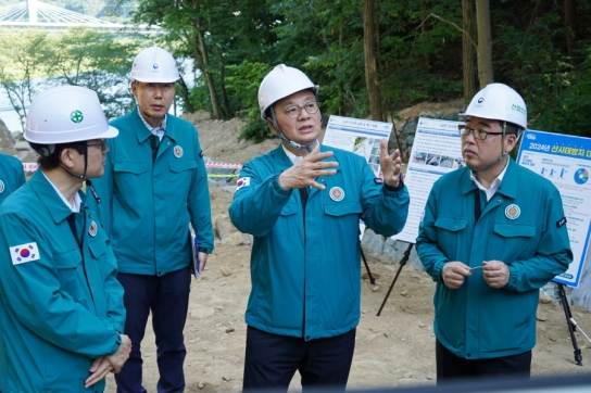 산림청, 장마 전 산사태 피해지역 복구와 산사태 재난안전망 강화에 총력