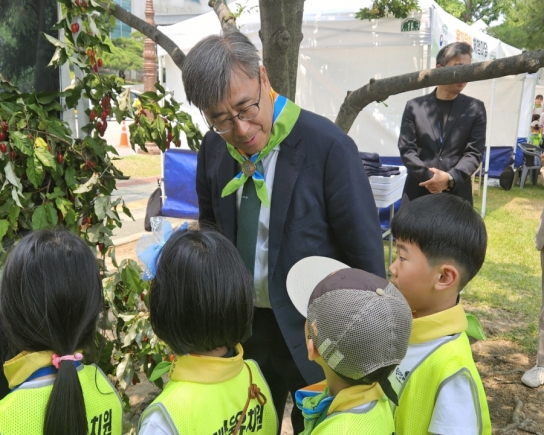 한국산림복지진흥원, 숲의 중요성 알리기 위한 산림교육 체험 부스 운영