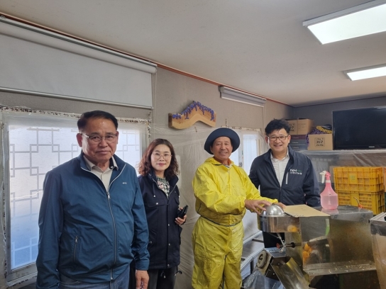 산청군 시천면, 곶감 생산철 이장 행정 공백 최소화