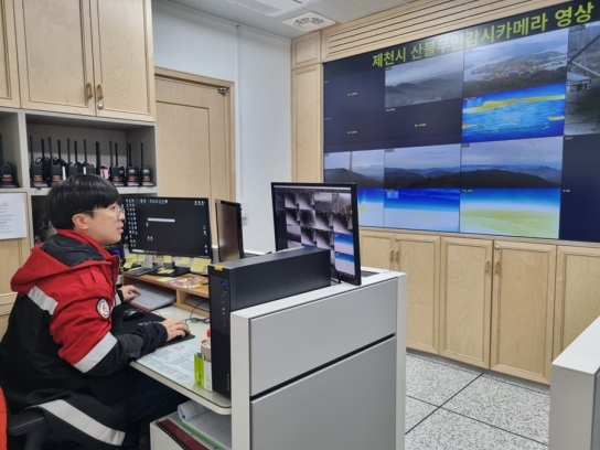 제천시 , 가을철 산불 예방을 위해 총력 대응