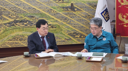 아시아태평양경제협력체 정상회의 성공개최를 위한 산림청-경주시 재선충병 방제 협력 강화