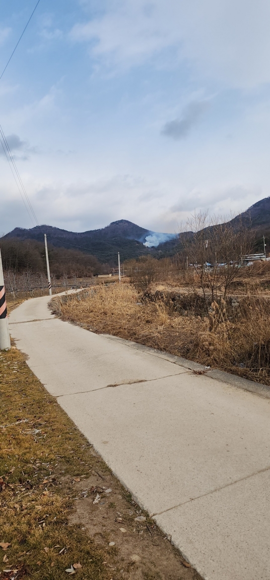 경상북도 의성군 산불 진화완료