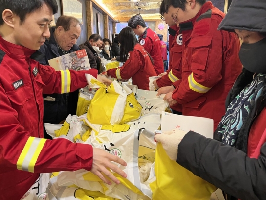 산림항공본부, 설명절 맞이 나눔으로 지역사회 온기 전해