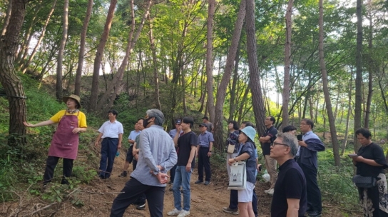 “숲경영체험림 조성 및 인허가 실무과정 운영”