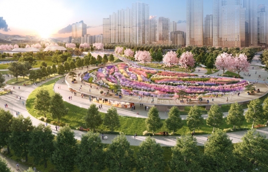 화성특례시‘보타닉가든 화성’ 동부권 공공정원화  설계 공모 당선작 발표