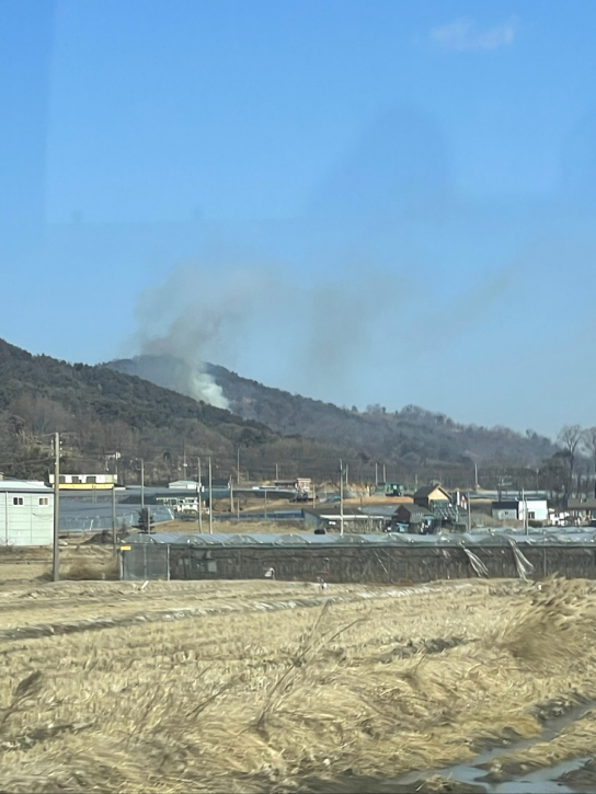 경기도 화성시 산불.. 진화완료